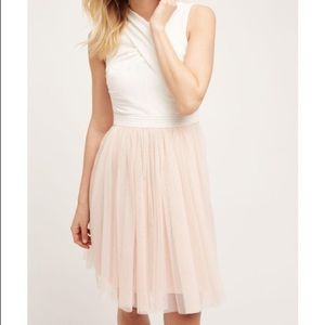 Anthropologie Ballet for and flare dress